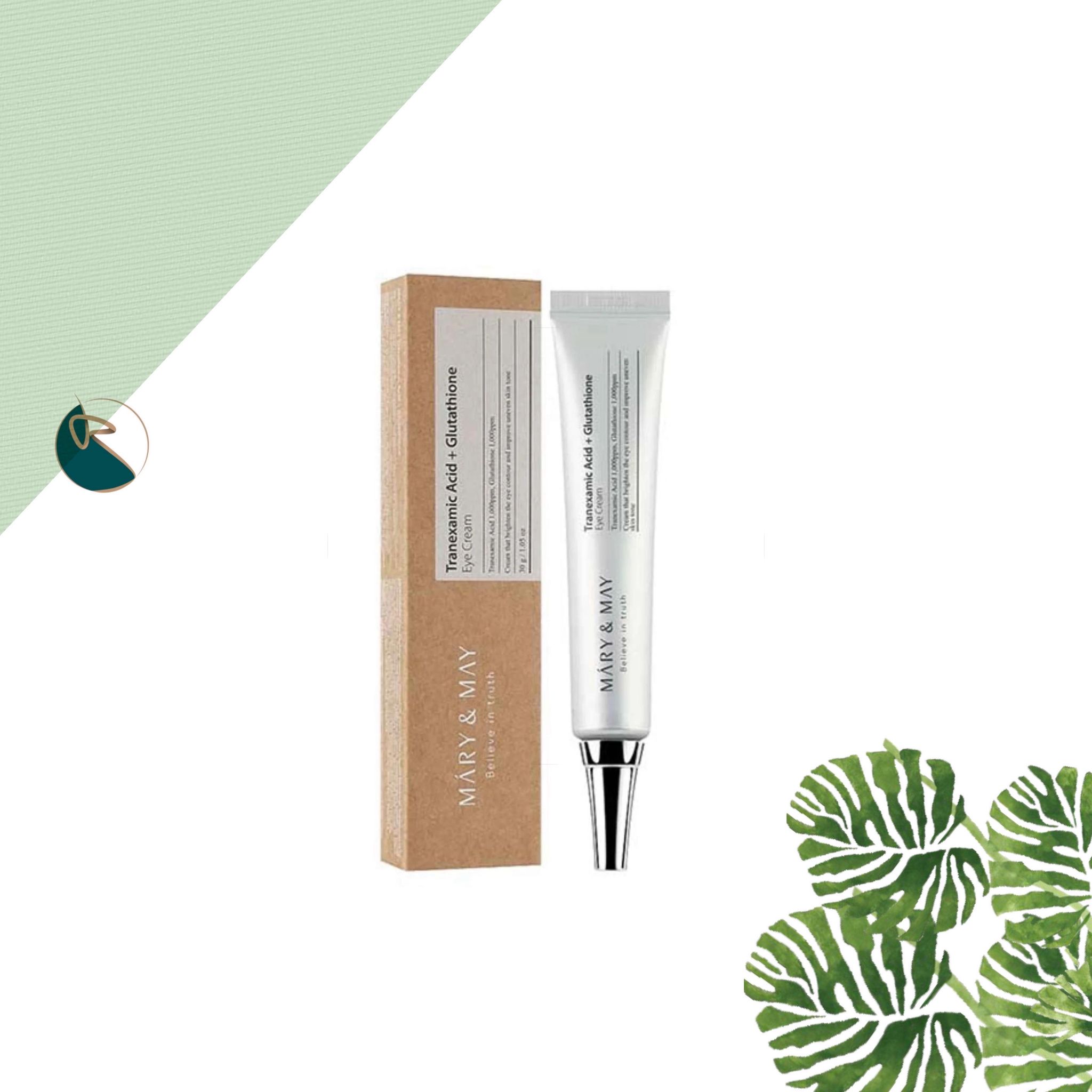 Mary &amp; May Tranexamic Acid + Glutathione Eye Cream 30g